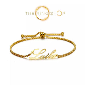 Ouvrir l&#39;image dans le diaporama, bracelet prénom or
