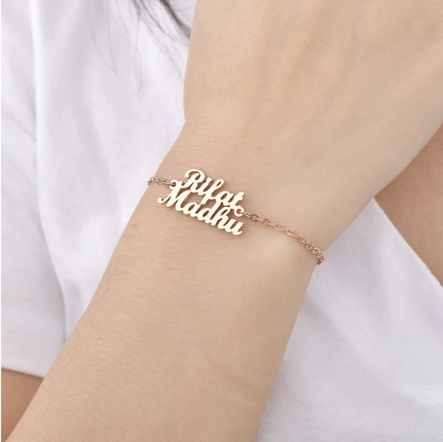 Bracelet - 2 noms simples - The Ringshop